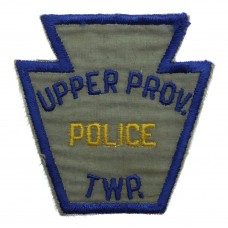 United States Upper Prov. Police TWR. Cloth Patch Badge