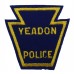 United States Yeadon Police Cloth Patch Badge