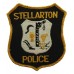 Canadian Stellarton Police Cloth Patch Badge