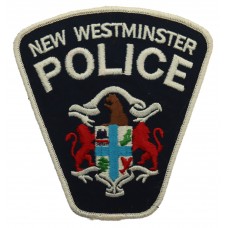 Canadian New Westminster Police Cloth Patch Badge
