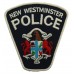 Canadian New Westminster Police Cloth Patch Badge