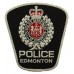 Canadian Edmonton Police Cloth Patch Badge