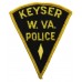 United States Keyser W. VA. Police Cloth Patch Badge