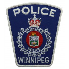 Canadian Winnipeg Police Cloth Patch Badge