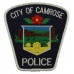 Canadian City of Camrose Police Cloth Patch Badge