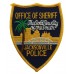United States Office of Sheriff Jacksonville Police Cloth Patch Badge