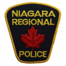 Canadian Niagara Regional Police Cloth Patch Badge