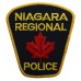 Canadian Niagara Regional Police Cloth Patch Badge