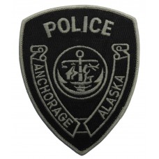 United States Anchorage Alaska Police Cloth Patch Badge