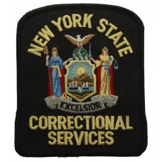 United States New York State Correctional Services Cloth Patch Badge