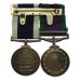 Campaign Service Medal (Clasp - Northern Ireland) and Royal Naval Long Service & Good Conduct Medal - C.I. Radband, POSA. Royal Navy