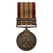 Naval General Service Medal (Clasps - Near East, Cyprus) - E.R. D