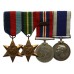 WW2 Far East Mentioned in Despatches Long Service Medal Group of Four - C.P.O. Tel. T. Swiney, Royal Navy, HMS Sultan