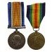 WW1 British War & Victory Medal Pair - Tpr. R.C. Ward, 1st Life Guards