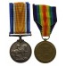 WW1 British War & Victory Medal Pair - Tpr. R.C. Ward, 1st Life Guards