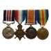 WW1 Passchendaele Military Medal Group of Four - Sjt. W.D. Stewart, 2nd Bn. London Regiment