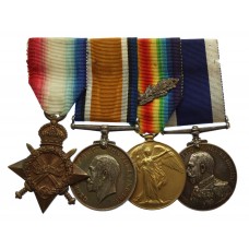 WW1 Battle of Jutland Mentioned In Despatches Medal Group - Tel. 