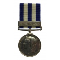 Egypt Medal (Clasp - Alexandria 11th July) - W. Jackson, A.B., Royal Navy, HMS Sultan