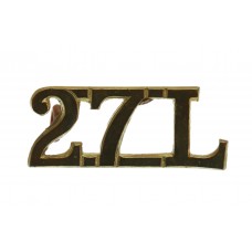 27th Lancers (27L) Shoulder Title