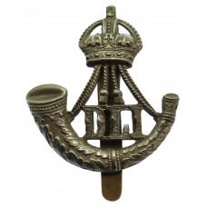 Durham Light Infantry (D.L.I.) Cap Badge - King's Crown