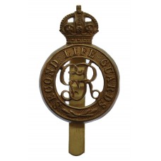 George V Second Life Guards Cap Badge