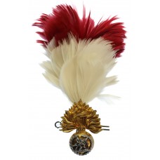 Royal Regiment of Fusiliers Cap Badge & Feather Hackle