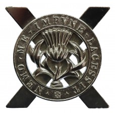 Lowland Brigade Anodised (Staybrite) Cap Badge