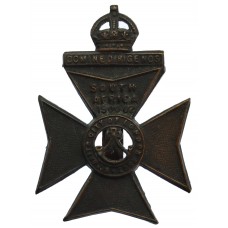 6th City of London Bn. (City of London Rifles) London Regiment Cap Badge - King's Crown