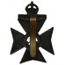 6th City of London Bn. (City of London Rifles) London Regiment Cap Badge - King's Crown