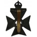 6th City of London Bn. (City of London Rifles) London Regiment Cap Badge - King's Crown