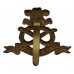 North Staffordshire Regiment WW1 All Brass Economy Cap Badge