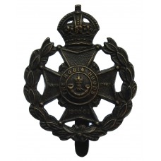 7th (Robin Hoods) Bn. Sherwood Foresters (Notts & Derby Regiment) Cap Badge - King's Crown