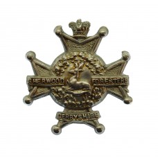 Victorian Derbyshire Regiment (Sherwood Foresters) Volunteer Bn. Collar Badge