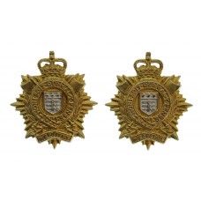 Pair of Royal Logistics Corps (R.L.C.) Collar Badges