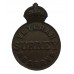 WW1 Surrey Veteran Reserve Lapel Badge - King's Crown