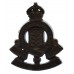 Royal Army Ordnance Corps (R.A.O.C.) WW2 Plastic Economy Cap Badge - King's Crown