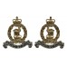 Pair of Adjutant Generals Corps (A.G.C.) Anodised (Staybrite) Collar Badges