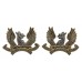 Pair of Ayrshire Yeomanry (Earl of Carrick's Own) Anodised (Staybrite) Collar Badges