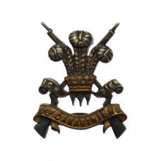 3rd Carabiniers Officer's Silver & Gilt Collar Badge