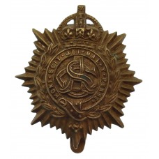Army Service Corps (A.S.C.) WW1 Economy Cap Badge (Non Voided Cen