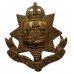 East Surrey Regiment WW1 All Brass Economy Cap Badge