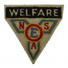 WW2 E.N.S.A. Welfare Cloth Badge