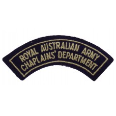 Royal Australian Army Chaplain's Department Cloth Shoulder Title