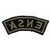 Entertainments National Service Association (ENSA) Cloth Shoulder Title