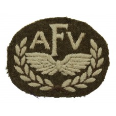Armoured Fighting Vehicles (A.F.V.) Cloth Trade Badge