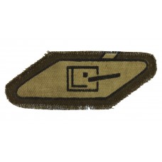 WW2 Royal Tank Regiment (R.T.R.) Printed Sleeve Badge