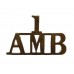 1st Armoured Motor Battery (1/AMB) Shoulder Title