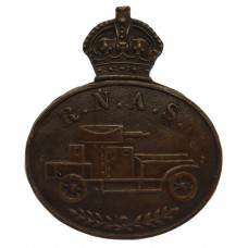 WW1 Royal Naval Air Service (R.N.A.S.) Armoured Car Section Cap Badge