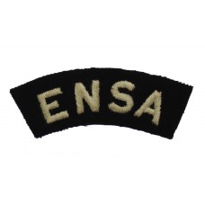Entertainments National Service Association (ENSA) Cloth Shoulder Title