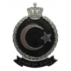 Libyan Police Enamelled Cap Badge